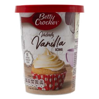 Betty Crocker Velvety Vanilla Icing 400g MHD 07.02.2025