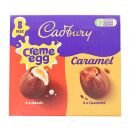 Cadbury Creme Egg & Caramel Egg 8 Pack 320g