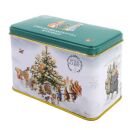 New English Teas - English Breakfast Tea 40 Tea Bags - Beatrix Potter "Peter Rabbit - Christmas Tree" Tin MHD 28.02.2025