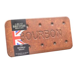 Silver Crane Biscuit Tin 400g - Giant Bourbon