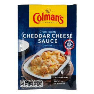 Colmans of Norwich Cheddar Cheese Sauce Mix 40g