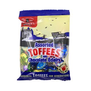 Walkers Assorted Toffees and Chcolate Eclairs Bag 150g