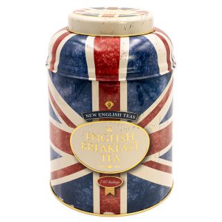 New English Teas - English Breakfast Tea 240 Tea Bags - Union Jack Tin