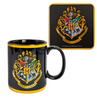 Harry Potter Mug & Coaster - Hogwarts Crest