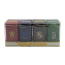 New English Teas - Loose Selection 4 x 25g - Harry Potter Tins - House Pride Set