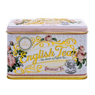 New English Teas - English Breakfast Tea 40 Tea Bags - English Rose