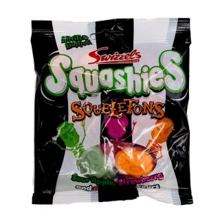 Swizzels - Drumstick Squashies - Sour Apple, Strawberry and Orange - Squeletons 120g