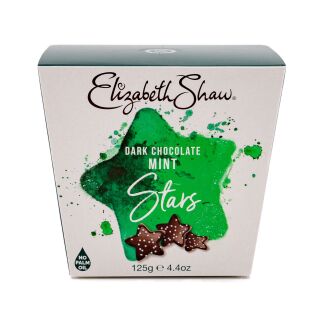 Elizabeth Shaw Dark Chocolate Mint Stars 125g