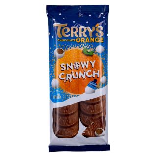 Terrys Chocolate Orange Milk Chocolate - Snowy Crunch 90g