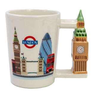 Ceramic Mug - Big Ben Handle