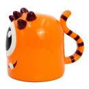 Upside Down Mug - Monstarz - Orange Monster