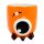 Upside Down Mug - Monstarz - Orange Monster