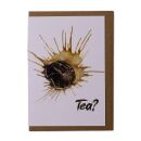 Lana Mathieson - Greeting Card - Teatime