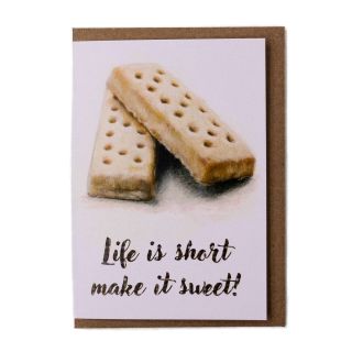 Lana Mathieson - Greeting Card - Shortbread