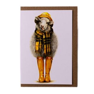 Lana Mathieson - Greeting Card - Autumn in Scotland