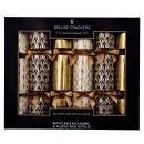 Harvey & Mason - 6 Large Deluxe Christmas Crackers  -...