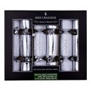 Harvey & Mason - 6 Mini Christmas Crackers - Silver...