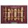 Harvey & Mason - 8 Extra Large Premium Christmas Crackers - Burgundy & Gold - Christmas Robin