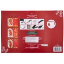 Harvey & Mason - 8 Extra Large Premium Christmas Crackers - Red & White - Poinsettia