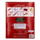 10 Family Eco Christmas Crackers - Red & White - Tree...