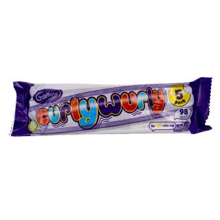 Cadbury Curly Wurly 107,5g - 5 Pack