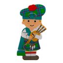 Wooden Puzzle - Scottish Piper