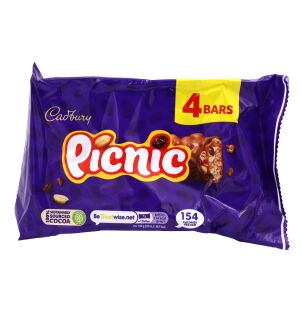 Cadbury Picnic 128g - 4 Pack